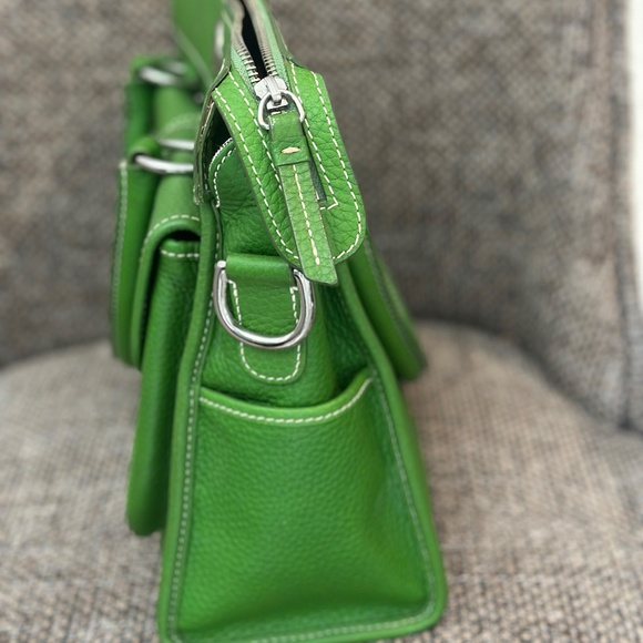 Dooney & Bourke Pebbled Leather Bag – Kelly Green - Picture 9 of 9